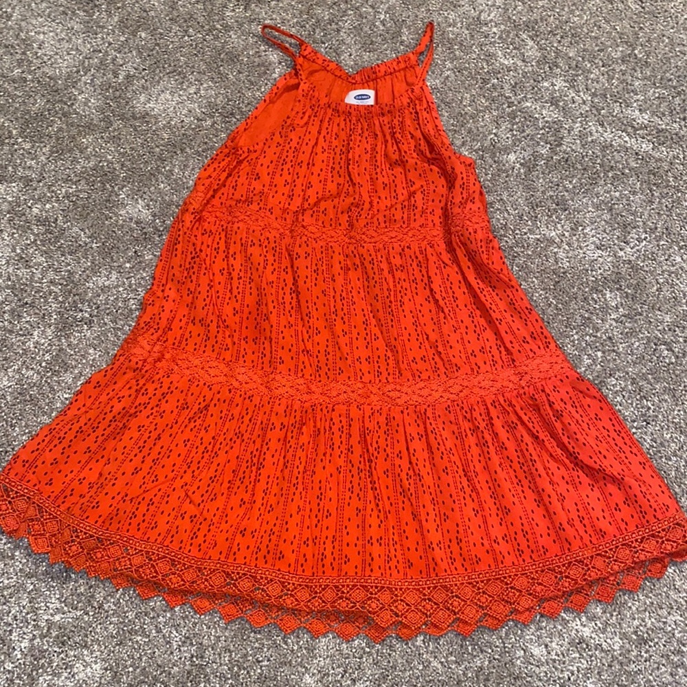 Old Navy girls tiered dress